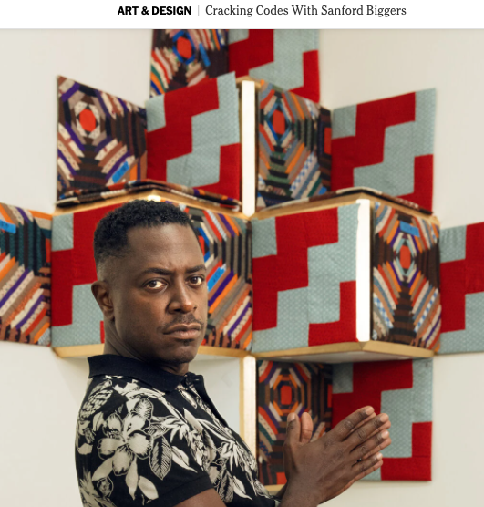 New York Times 'Cracking Codes with Sanford Biggers'